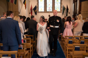 army wedding