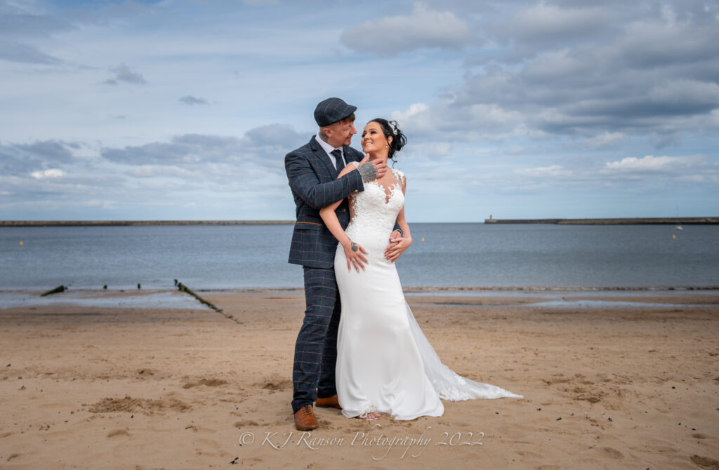 Beach wedding south shields