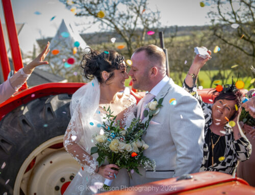 Black horse Beamish weddding