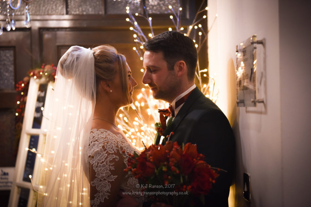 Ellingham hall Christmas wedding